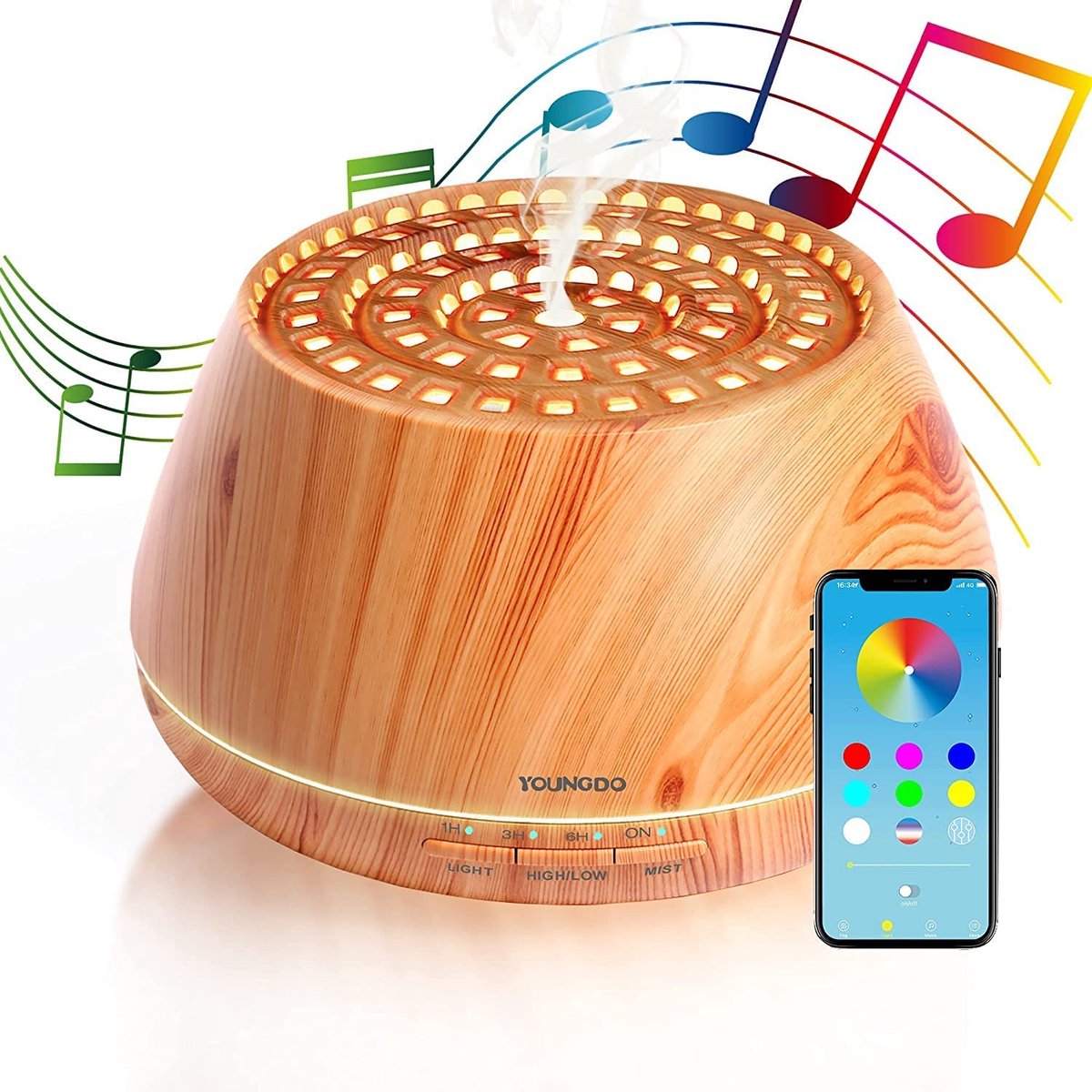 Goedkoopste Aroma diffuser - BPA-vrij, aromatherapie, luchtbevochtiger \ ultra quiet ultrasonic humidifier, aromatherapy