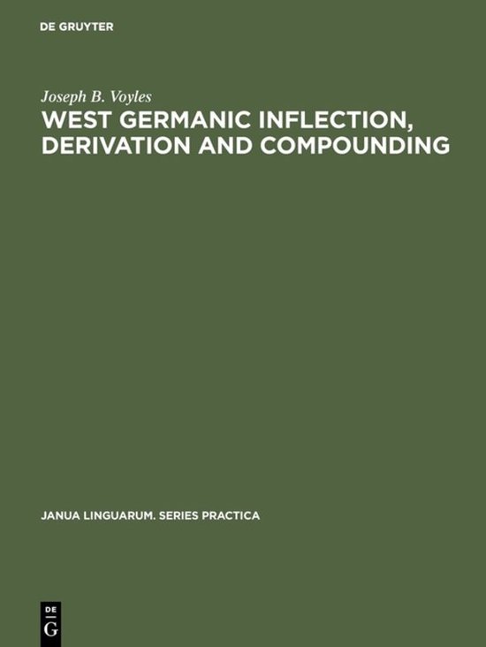Janua Linguarum. Series Practica145- West Germanic Inflectio ... - cover