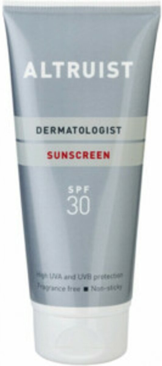 Goedkoopste 2x Altruist Zonnebrand Creme SPF 30 200 ml