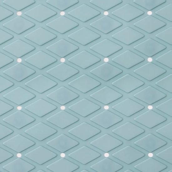 Spirella Badkamer Vloerkleed/tapijt - Hoogpolig -wit - 40 X 60 Cm