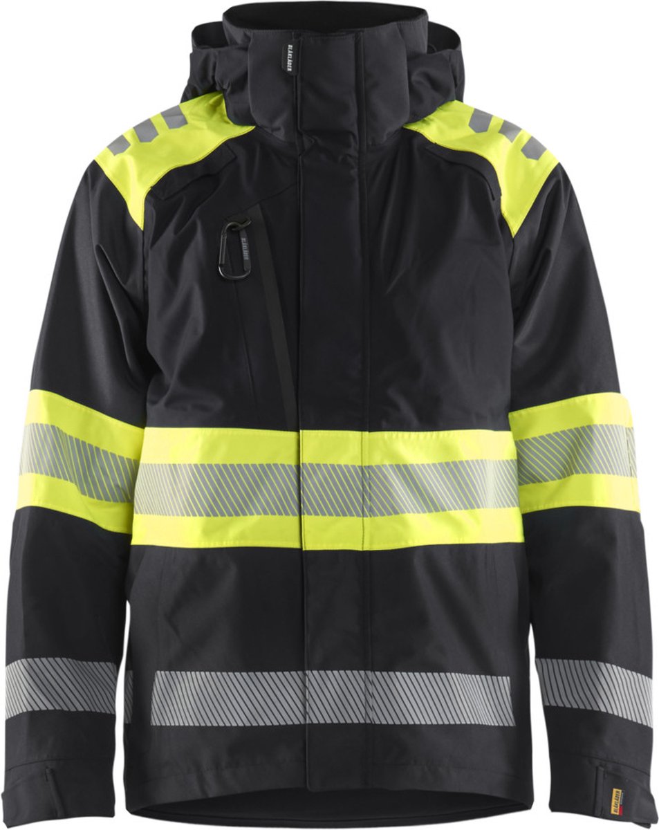Blaklader 4420-1977 Shelljack High Vis /High Vis XXXL Zwart