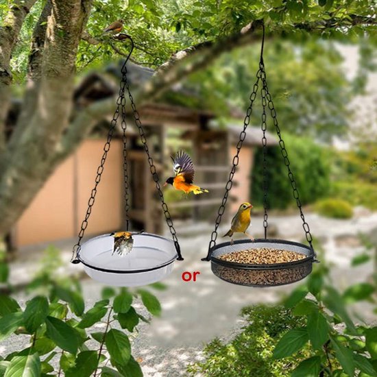 Set de mangeoires pour petits oiseaux à suspendre