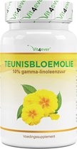 Teunisbloemolie - 365 capsules - Hooggedoseerd met 2000 mg per dagelijkse dosis - Premium: 10% gamma-linoleenzuur GLA, met natuurlijke vitamine E & koudgeperst - Vit4ever