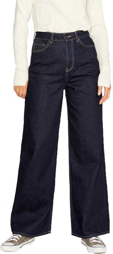 Jack & Jones Tokyo Wide Cr6004 Jeans Met Hoge Taille Blauw 25 / 32 Vrouw