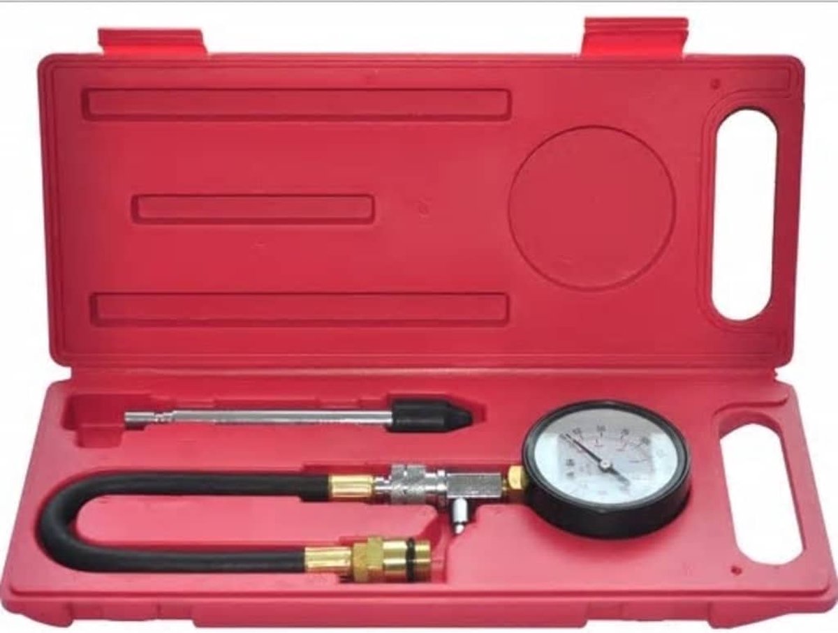 Kit de 11 testeurs de compression pour moteur à essence 0-300 PSI / 0