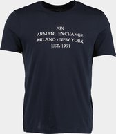 Armani Exchange T-shirt korte mouw Blauw 3RZTBD.ZJA5Z/1510