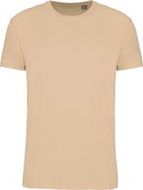 Biologisch unisex T-shirt ronde hals 'BIO190' Kariban Light Sand - L