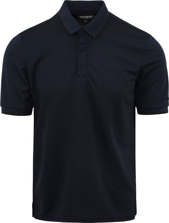 Tenson - Poloshirt Txlite Donkerblauw - Modern-fit - Heren Poloshirt Maat M