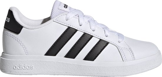Baskets Adidas Original Grand Court 2.0 K Blanc - Streetwear - Enfant