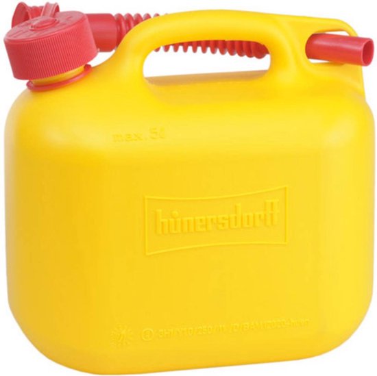 Hünersdorff 804962 PROFI Dubbele Jerrycan 6+3 Liter Met Zadeltas - Made In Germany