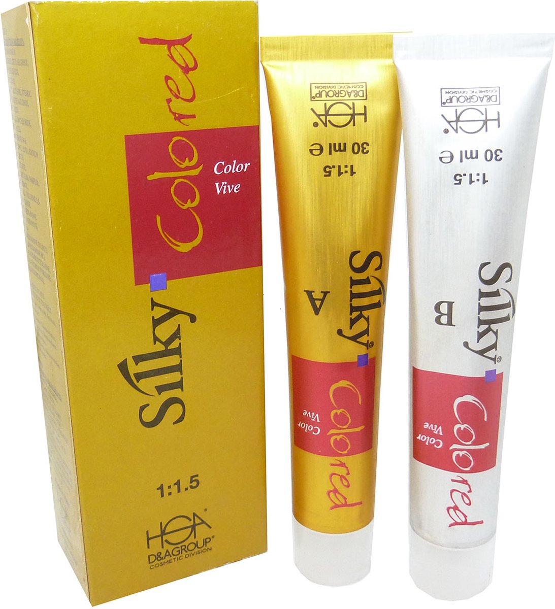 Silky Coloration Color Vive Haarkleur Permanente Crème 30ml - 66.66 Intense Dark Red Blonde / Intensives Dunkelrot Blond