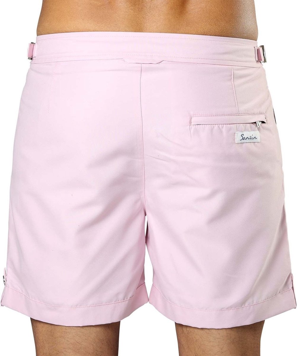 Korte Broek en Zwembroek Heren Sanwin - Roze Tampa Effen - XL — afbeelding 2