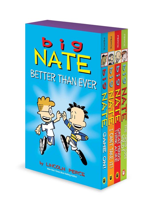 Big Nate Better Than Ever Big Nate Box Set Volume 69, Lincoln Peirce