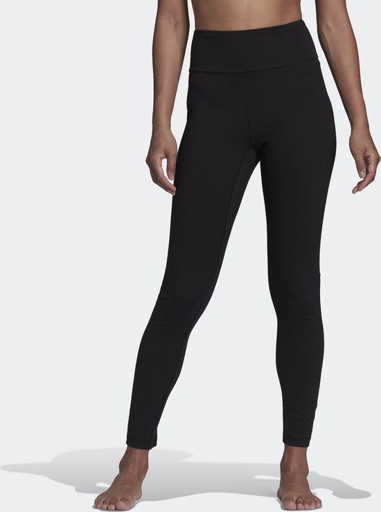 adidas Performance Yoga Essentials High-Waisted Legging - Dames - Zwart- S