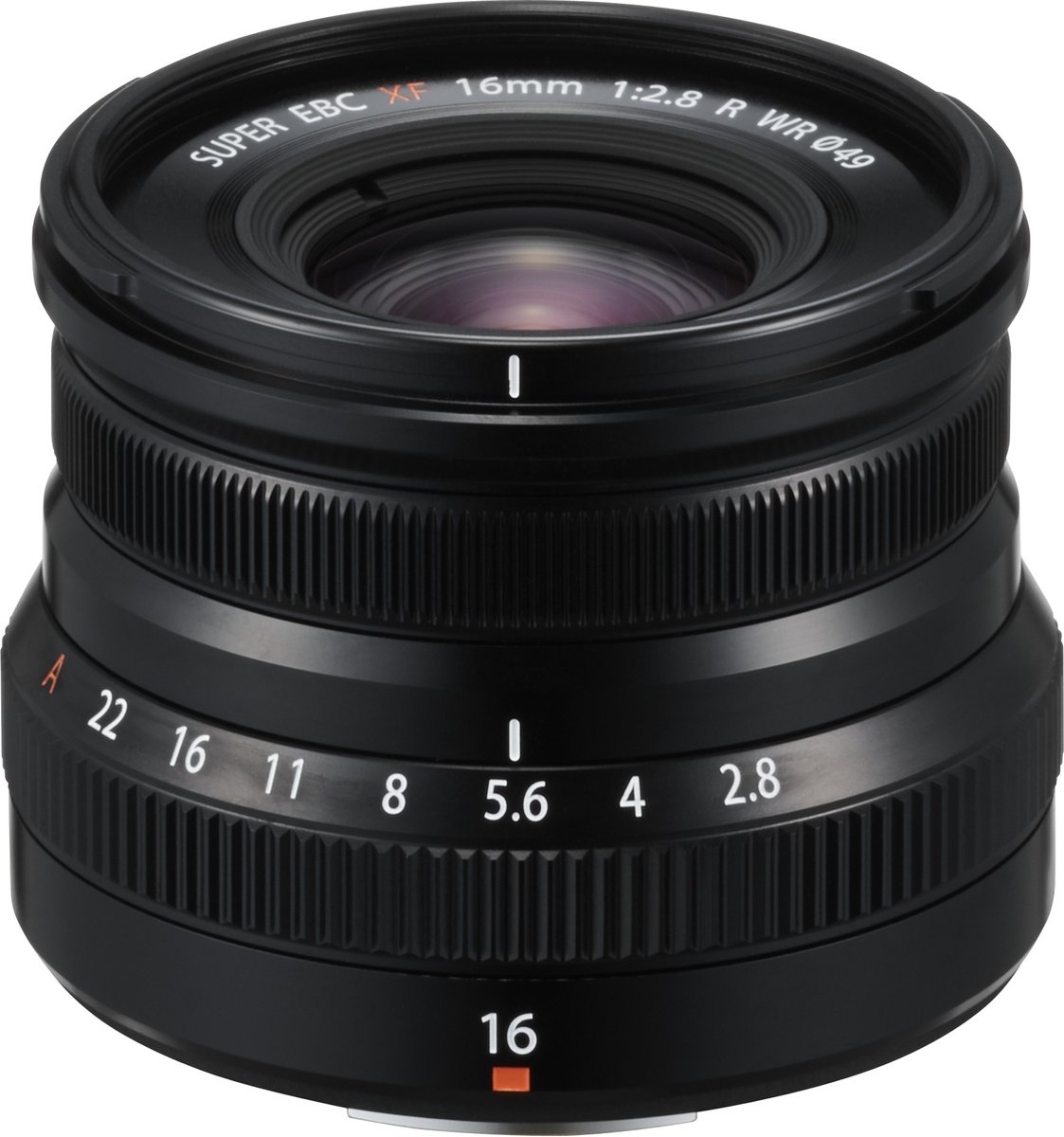 Fujifilm XF 16mm f/2.8 R WR Zwart