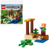 LEGO Minecraft 30432 - Strand met Schildpad (polybag)