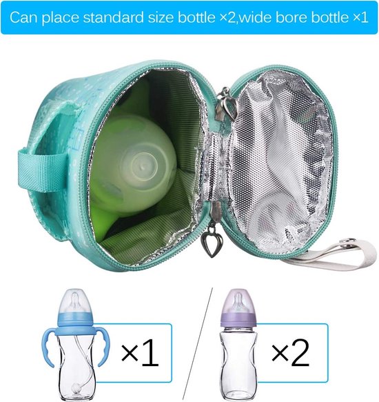 Milk Warmer Bag, Temperature Adjustable Bottle Warmer Baby Feeding