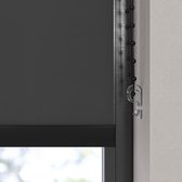 Dutchblinds Store enrouleur - occultant - Zwart - 230x190cm - Décoration de fenêtre sur mesure