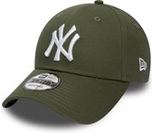 New York Yankees Cap Kind - Khaki Groen - 4 tot 6 jaar - Verstelbaar - New Era Caps - 9Forty Kids - NY Pet Kind - Petten - Pet Kind - Kinderpet - Pet Kinderen Jongens