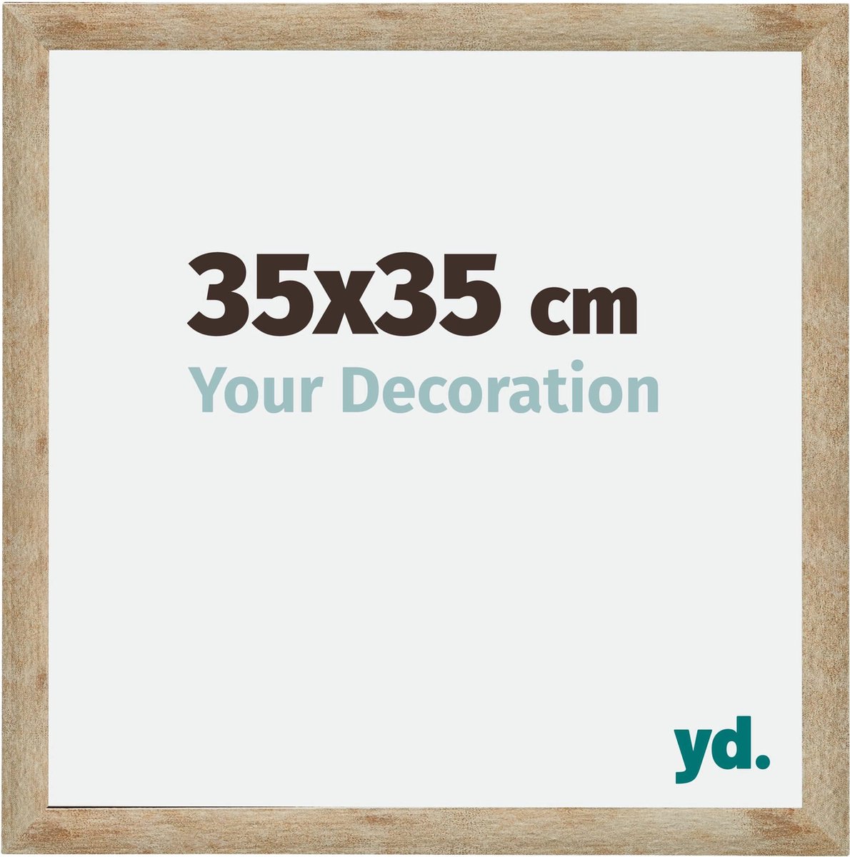 yd. Your Decoration - Fotolijst 35x35 cm - MDF - Goud - Catania