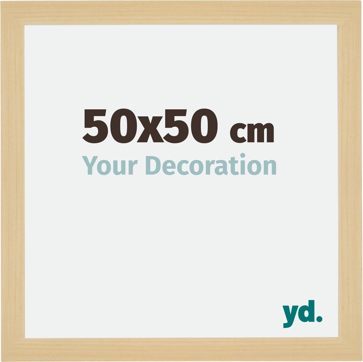 Your Decoration - Fotolijst 50x50 cm - MDF - Ahorn Decor - Mura