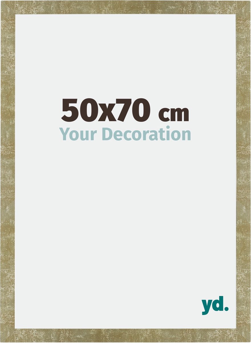 yd. Your Decoration - Fotolijst 50x70 cm - MDF - Goud Antiek - Mura