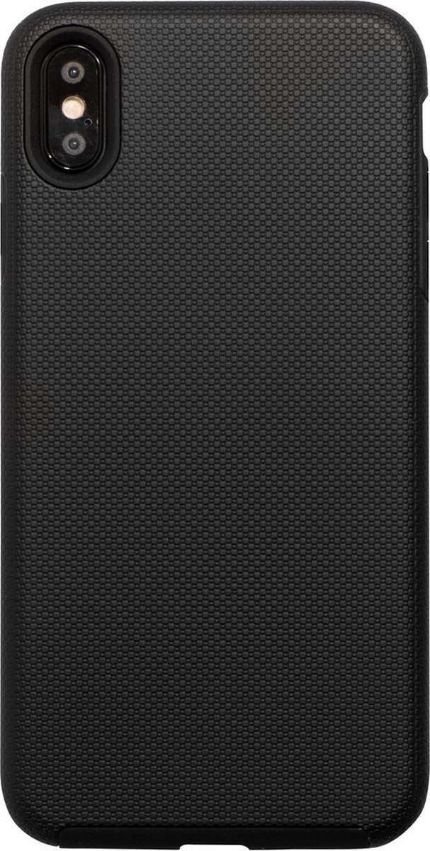 Mobiparts Rugged Tough Grip Case geschikt voorApple iPhone XS Max - Zwart