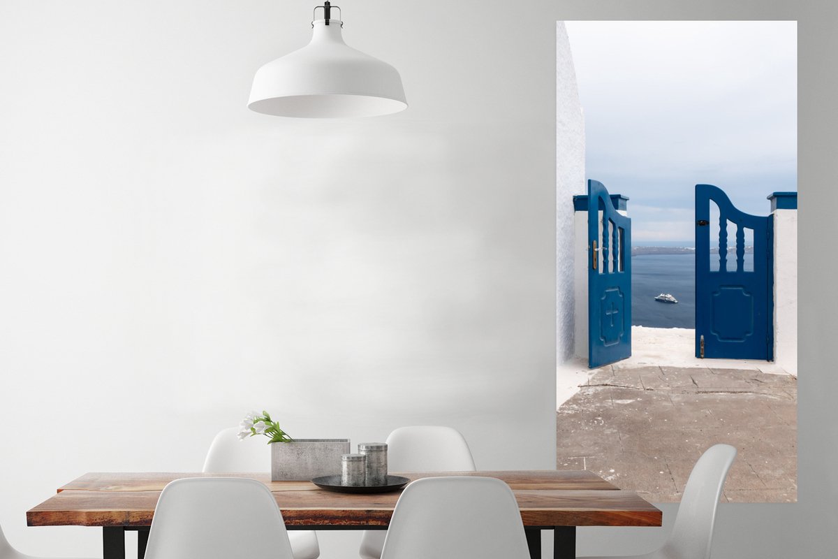 Deur - Blauw - Wit - Architectuur