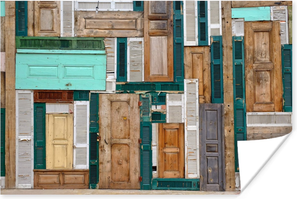 Deuren - Architectuur - Groen - Bruin - Antiek