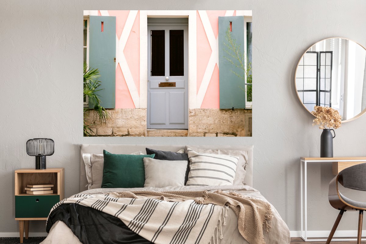 Roze - Deur - Architectuur - Huis