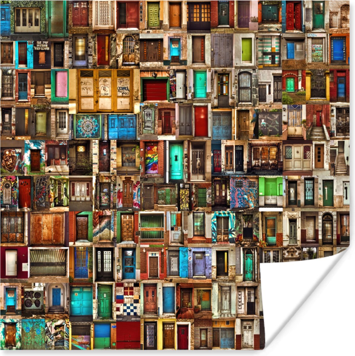 Deuren - Kleurrijk - Collage - Architectuur