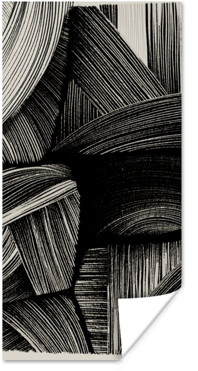 Abstract - Zwart - Wit - Lijnen