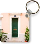 Porte-clés - Cadeaux à distribuer - Paris - Vert - Porte - Pastel - Architecture - Plastique