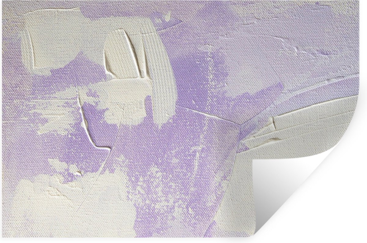 Muurstickers - Sticker Folie - Abstract - Verf - Design - 60x40 cm - Plakfolie - Muurstick