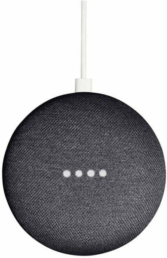 Google Nest Mini – smart speaker – zwart – Nederlandstalig