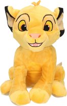 Pluche Disney Simba leeuw knuffel 20 cm speelgoed - Leeuwenkoning - Leeuwen cartoon knuffels