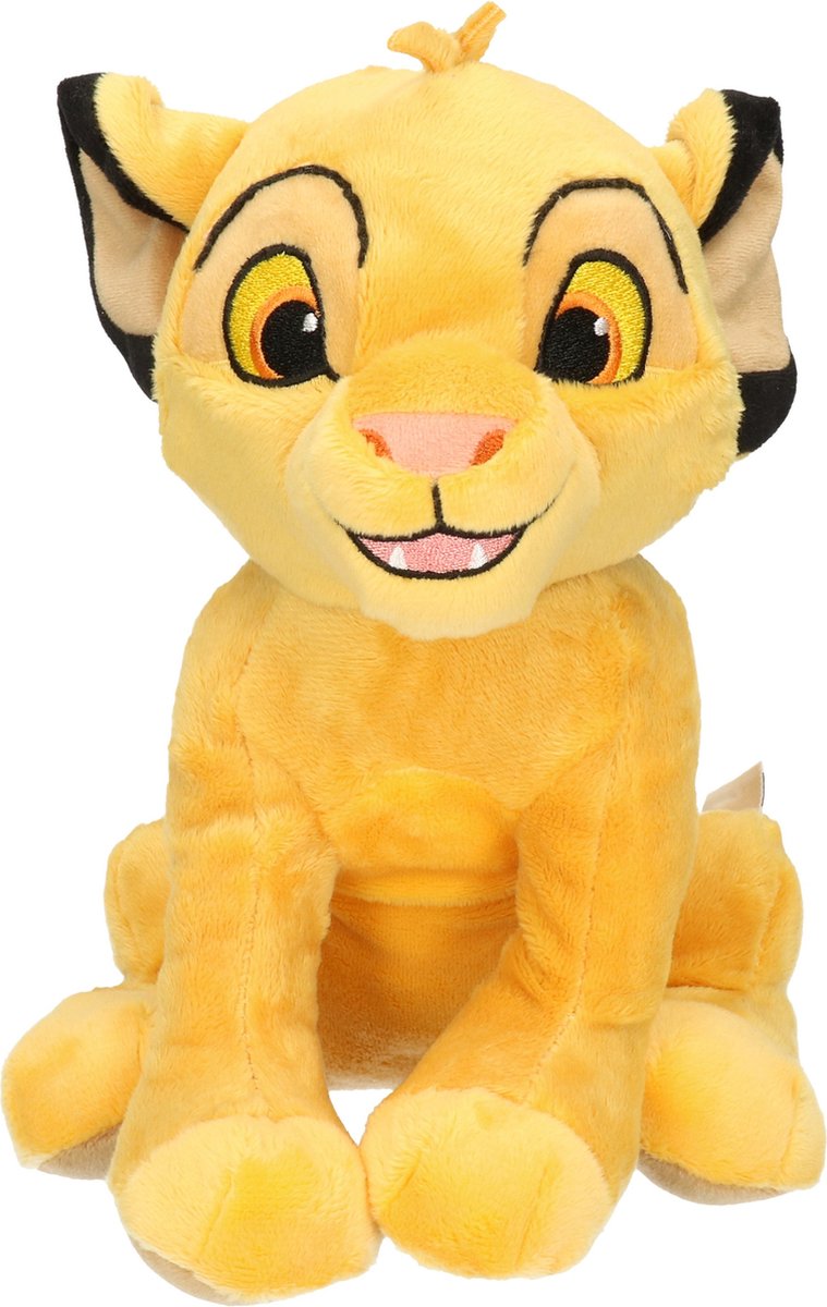 Pluche Disney Simba leeuw knuffel 20 cm speelgoed - Leeuwenkoning - Leeuwen cartoon knuffels - Merkloos