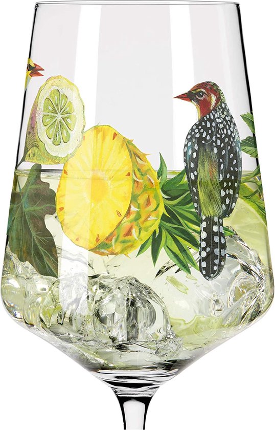 Bicchieri Cocktail Ritzenhoff Con Gatti - Set 2 Pezzi 600ml Made In Germany