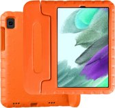 Hoesje Geschikt voor Samsung Galaxy Tab A7 Lite Hoesje Kinder Hoes Shockproof Kinderhoes - Kindvriendelijk Hoesje Geschikt voor Samsung Tab A7 Lite Hoes Kids Case - Oranje