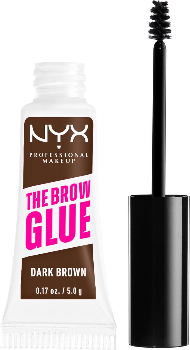 NYX Professional Makeup - Brow Glue Stick Brown - Bruin - 7ML - NYX Professional Makeup