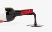 Tricky wijnfles standaard Fall in wine - Uitvoering - Rode wijn