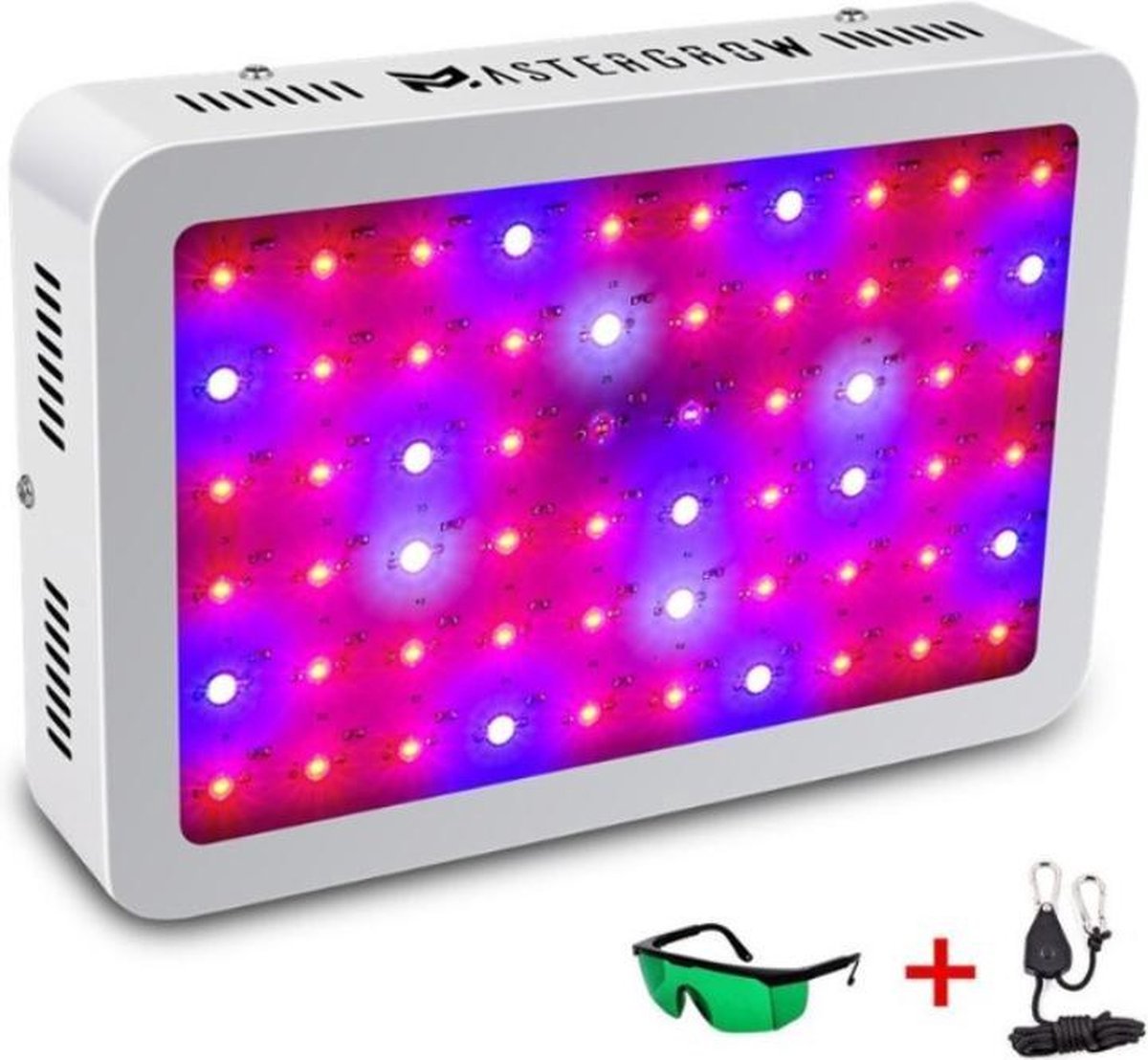 Professionele Kweeklamp 600W Dubbele Chip Indoor Kweken Planten En