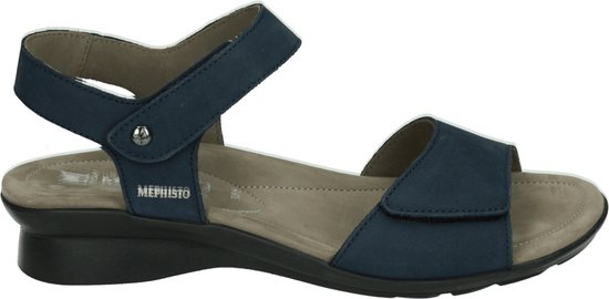 Mephisto PATTIE BUCKSOFT - Sandalen met hakDames Sandalen - Kleur: Blauw - Maat: 38