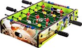 Tafelvoetbal - Mini tafelvoetbal - Voetbalspel - Voetbalspl kinderen - Tafelvoetbalspel - Met 2 ballen - 51 x 31 x 8 cm - Voetbal decor