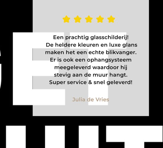 MuchoWow® Peinture sur Verre - Get shit done - Proverbes - Citations - 60x90 cm - Peintures sur Verre Acrylique - Photo sur Glas