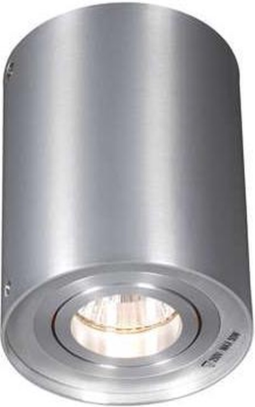 QAZQA rondoo up - Moderne Plafondspot | Spotje | Opbouwspot - 1 lichts - Ø 95 mm - Aluminium - Woonkamer