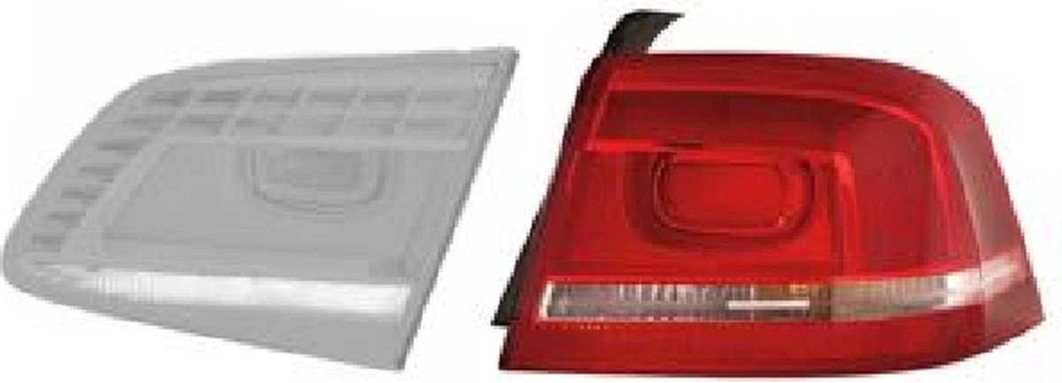 VanWezel 5740932 - Verre extérieur feu arrière droit pour Volkswagen Passat de 11/2010 à 2014