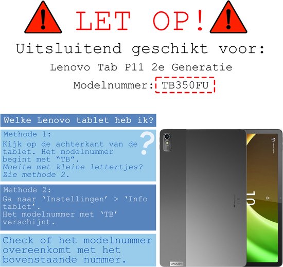 Protecteur d'écran en Glas trempé Lenovo Tab P11 (2e génération) (11,5  pouces) 