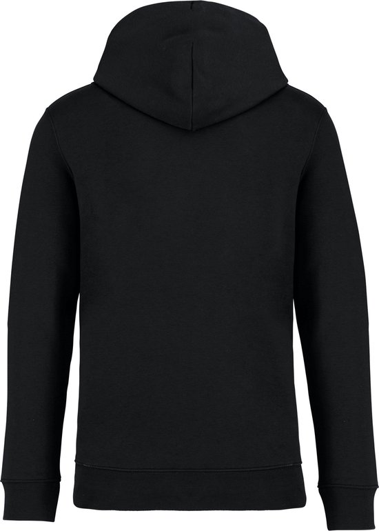 Biologische unisex hoodie met capuchon merk Native Spirit Zwart - XXS