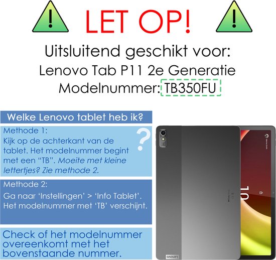 Lenovo Tab P11 (2nd Gen) Case Hard Cover Sleeve Book Case - Graffity